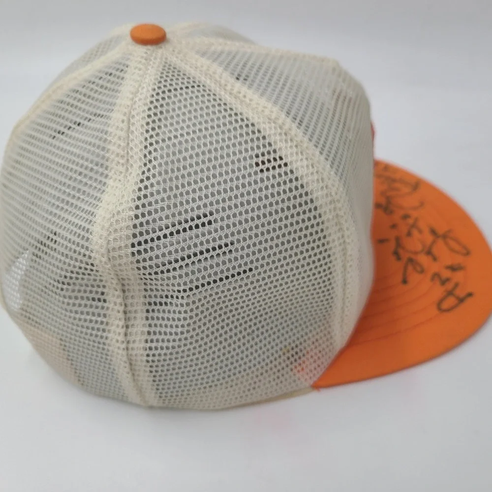 Vtg Tennessee Volunteers Hat Snapback Full Mesh Bill Dance Signed‎ Autographed
